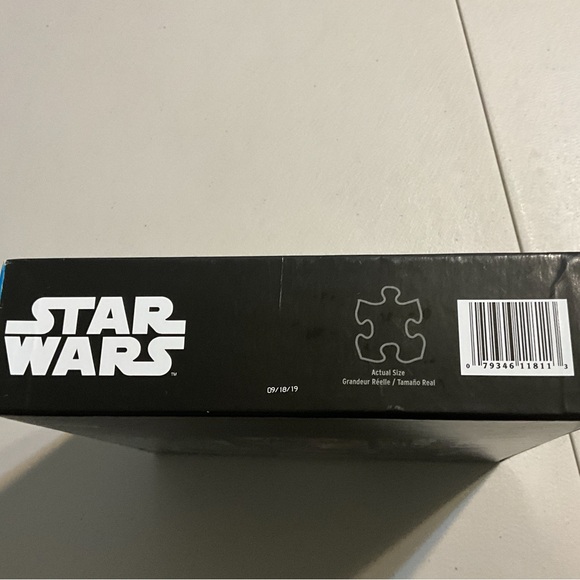 Disney Star Wars 1000-Piece Jigsaw Puzzle - Black - Picture 6 of 6